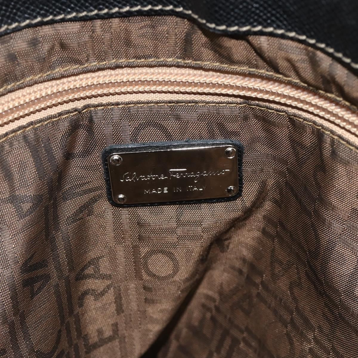 Salvatore Ferragamo Gancini Tote Leather Multicolour Leather Tote Bag Bag (Pre-Owned)