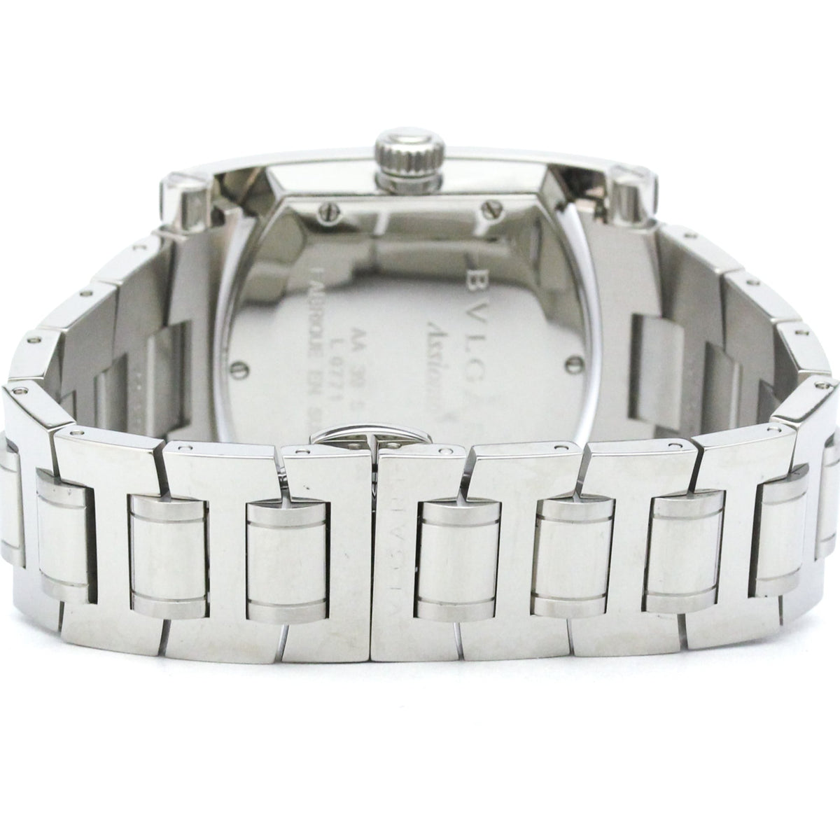 Bvlgari Assioma D Quartz Stainless Steel Watch (Pre-Owned)