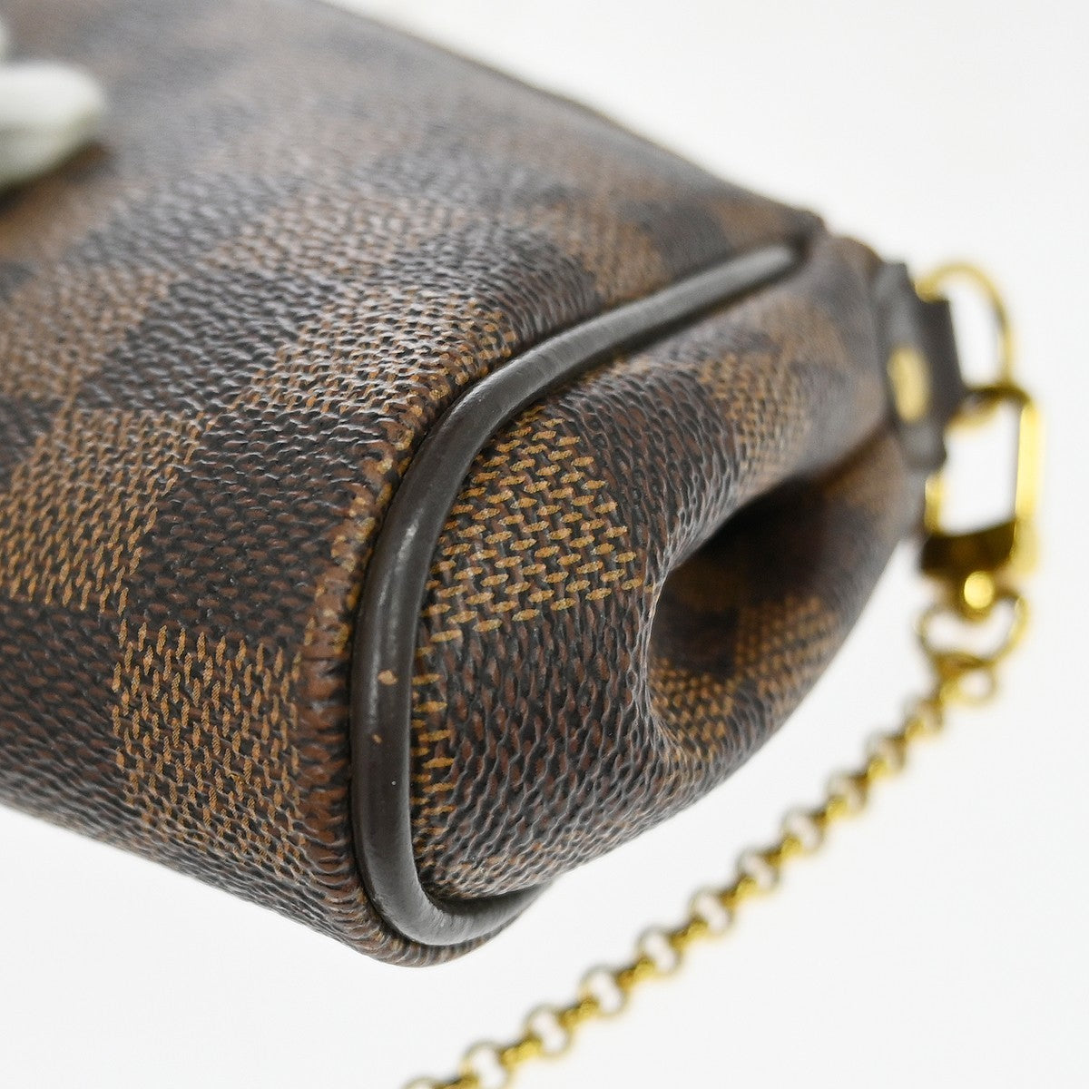 Louis Vuitton Eva Damier Brown Canvas Handbag (Pre-Owned)