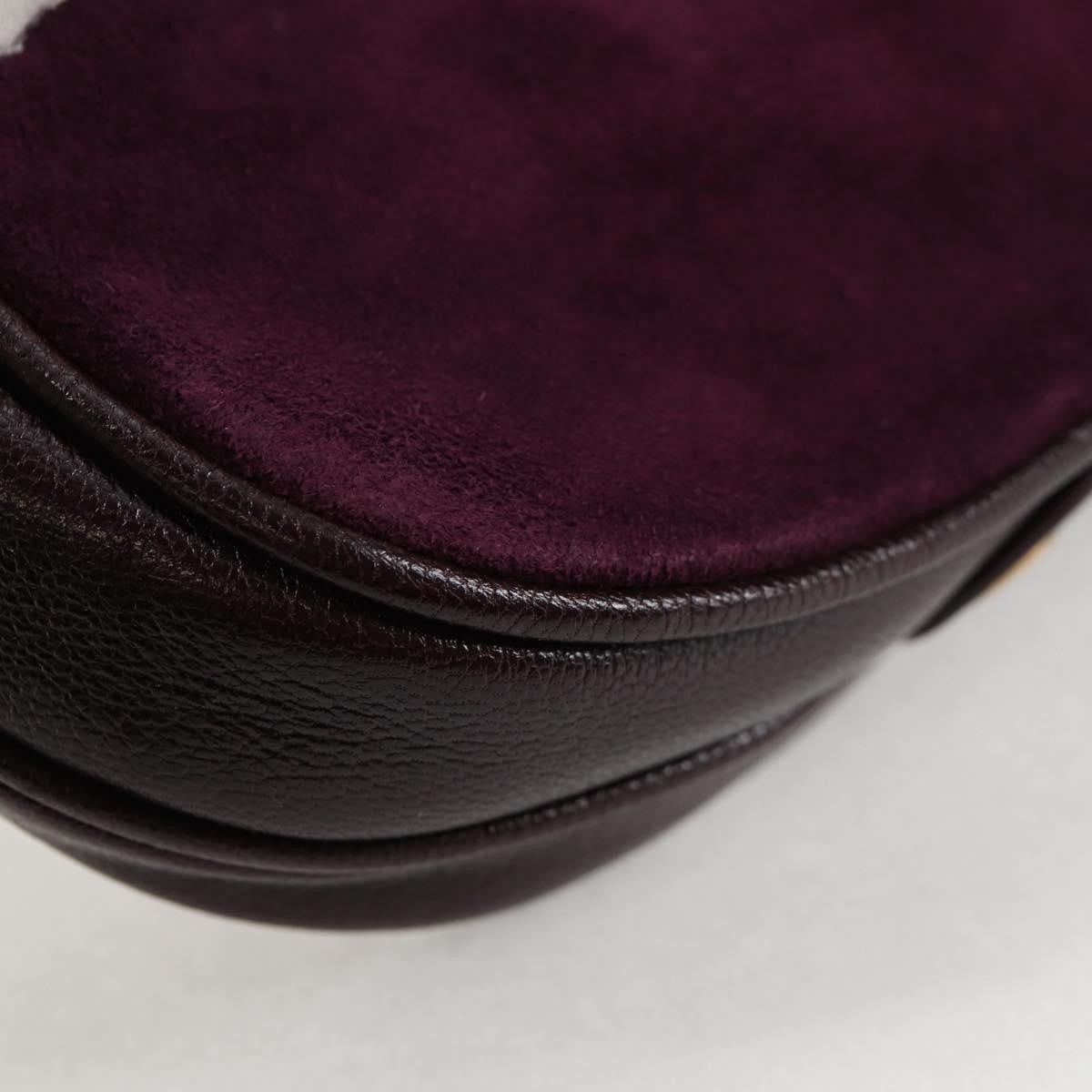 Louis Vuitton Avant Garde Pochette Leather With Suede Brown Leather Bag (Pre-Owned)