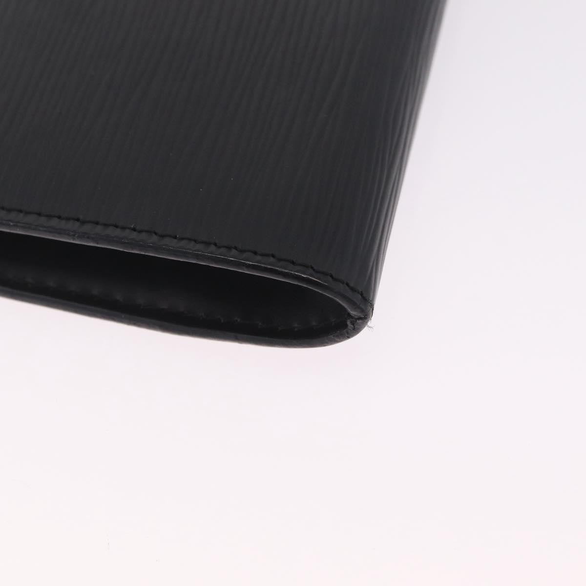 Louis Vuitton Pochette Accessoires Epi Leather Black Leather Clutche & Pouche Bag (Pre-Owned)