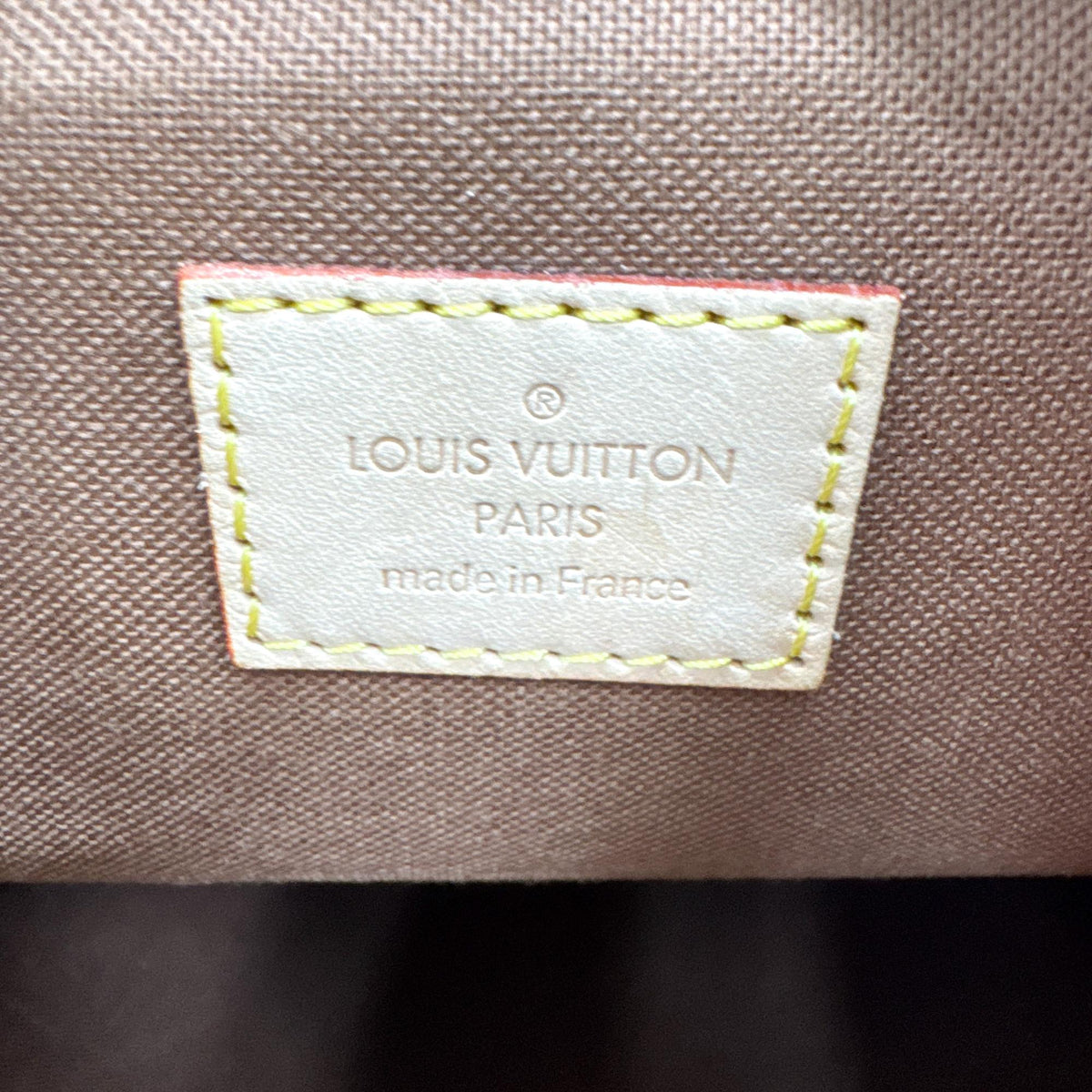 Louis Vuitton Bosphore Monogram Canvas Brown Canvas Backpack Bag (Pre-Owned)