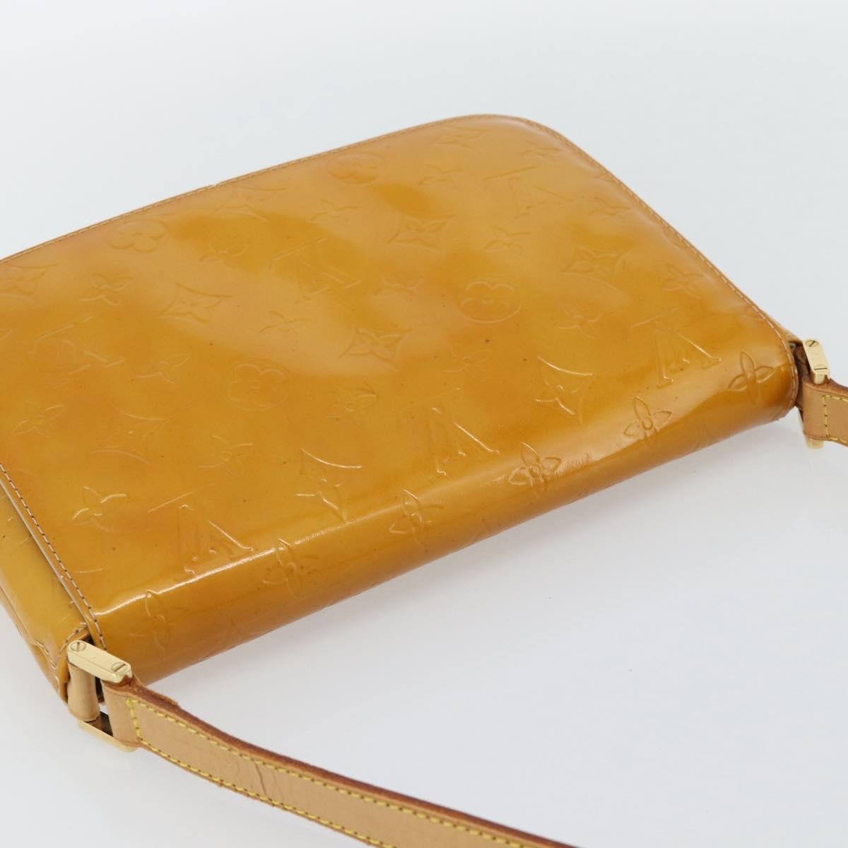 Louis Vuitton Thompson Street Monogram Vernis Yellow Patent_Leather Shoulder Bag Bag (Pre-Owned)
