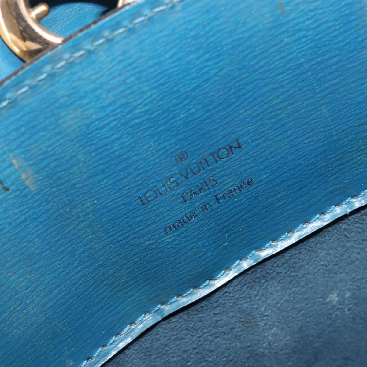 Louis Vuitton Cluny Epi Leather Blue Leather Shoulder Bag Bag (Pre-Owned)