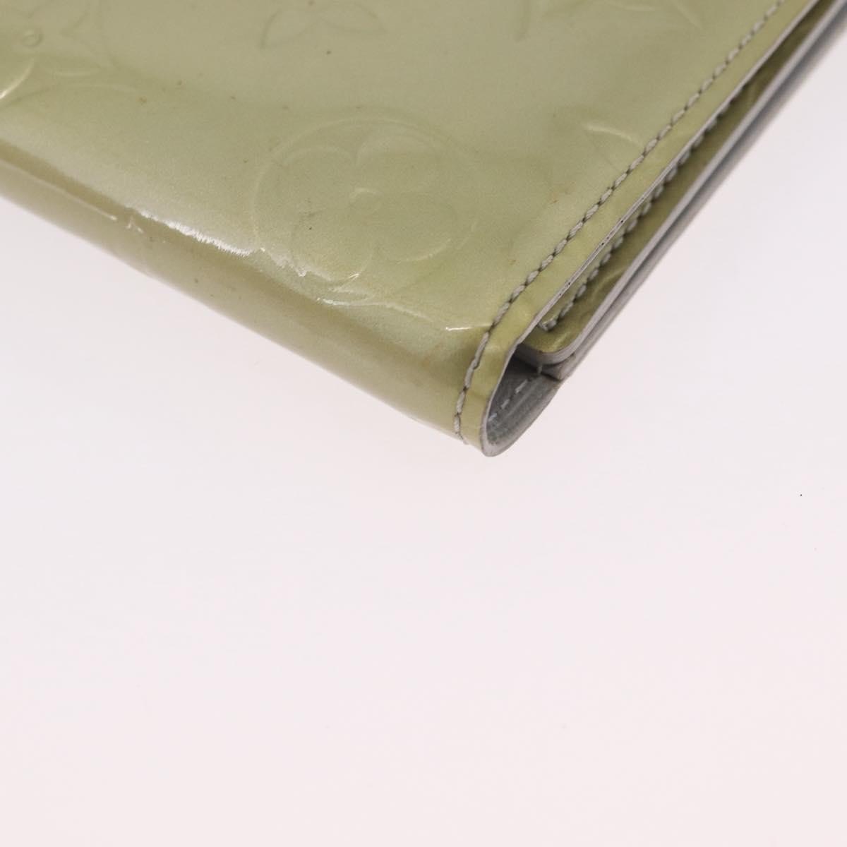 Louis Vuitton Walker Monogram Vernis Gray Patent_Leather Wallets Accessory (Pre-Owned)