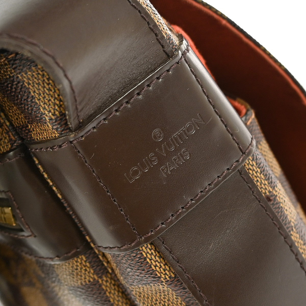 Louis Vuitton Bastille Damier Ebene Brown Canvas Shoulder Bag Bag (Pre-Owned)