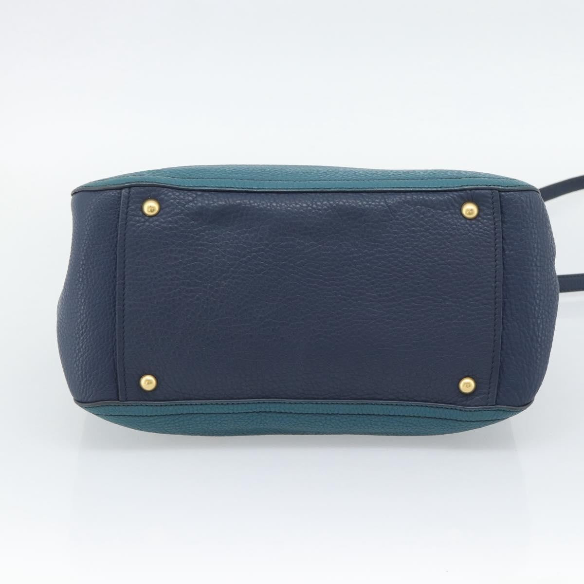 Miu Miu Vintage Leather Green Leather Handbag (Pre-Owned)