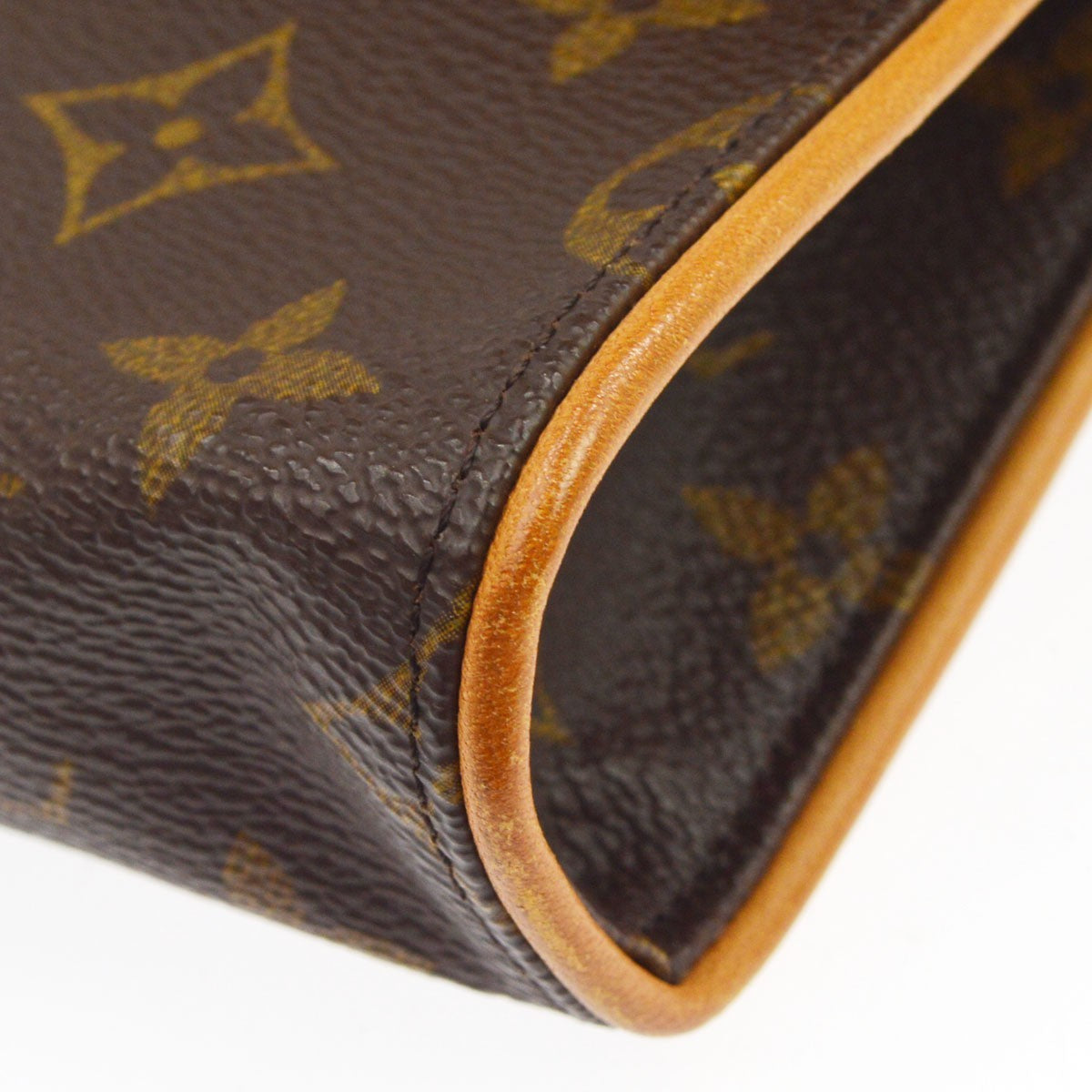 Louis Vuitton Florentine Pochette Canvas Brown Canvas Clutche & Pouche Bag (Pre-Owned)