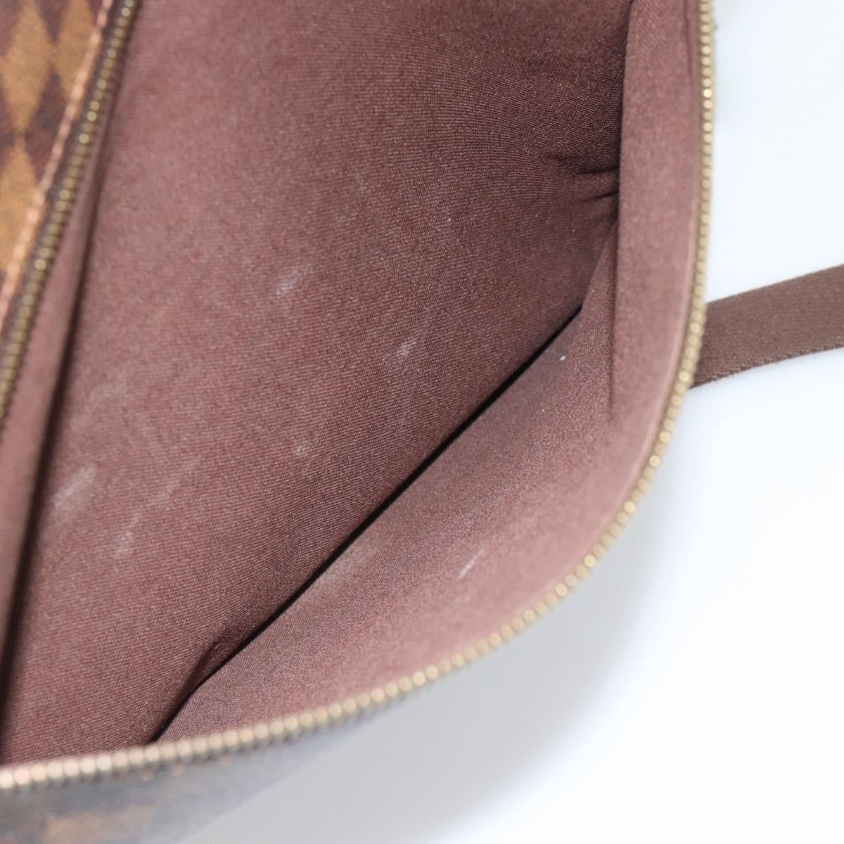 Louis Vuitton Brooklyn Damier Ebene Brown Canvas Shoulder Bag Bag (Pre-Owned)