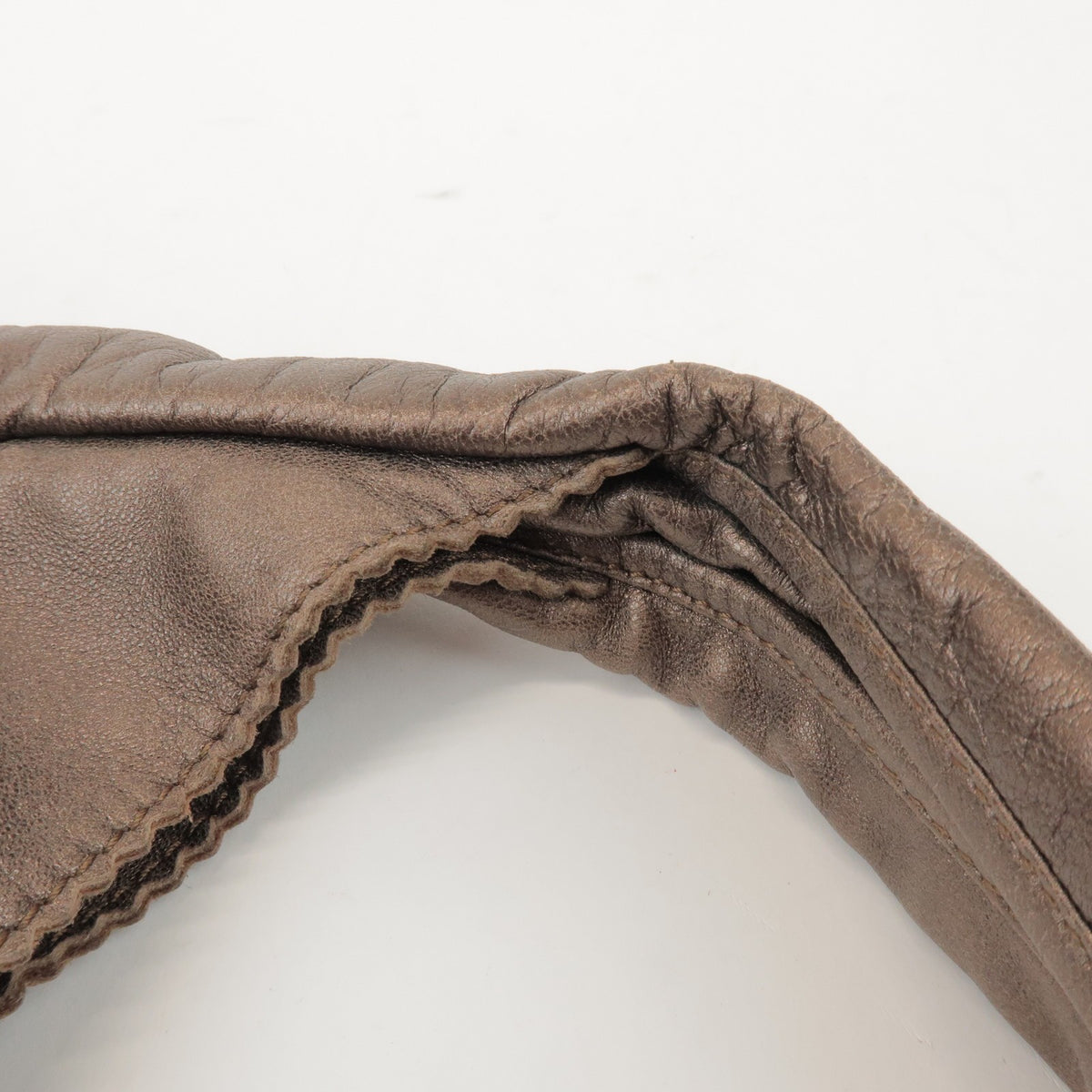 Loewe Anagram Leather Brown Leather Tote Bag Bag (Pre-Owned)