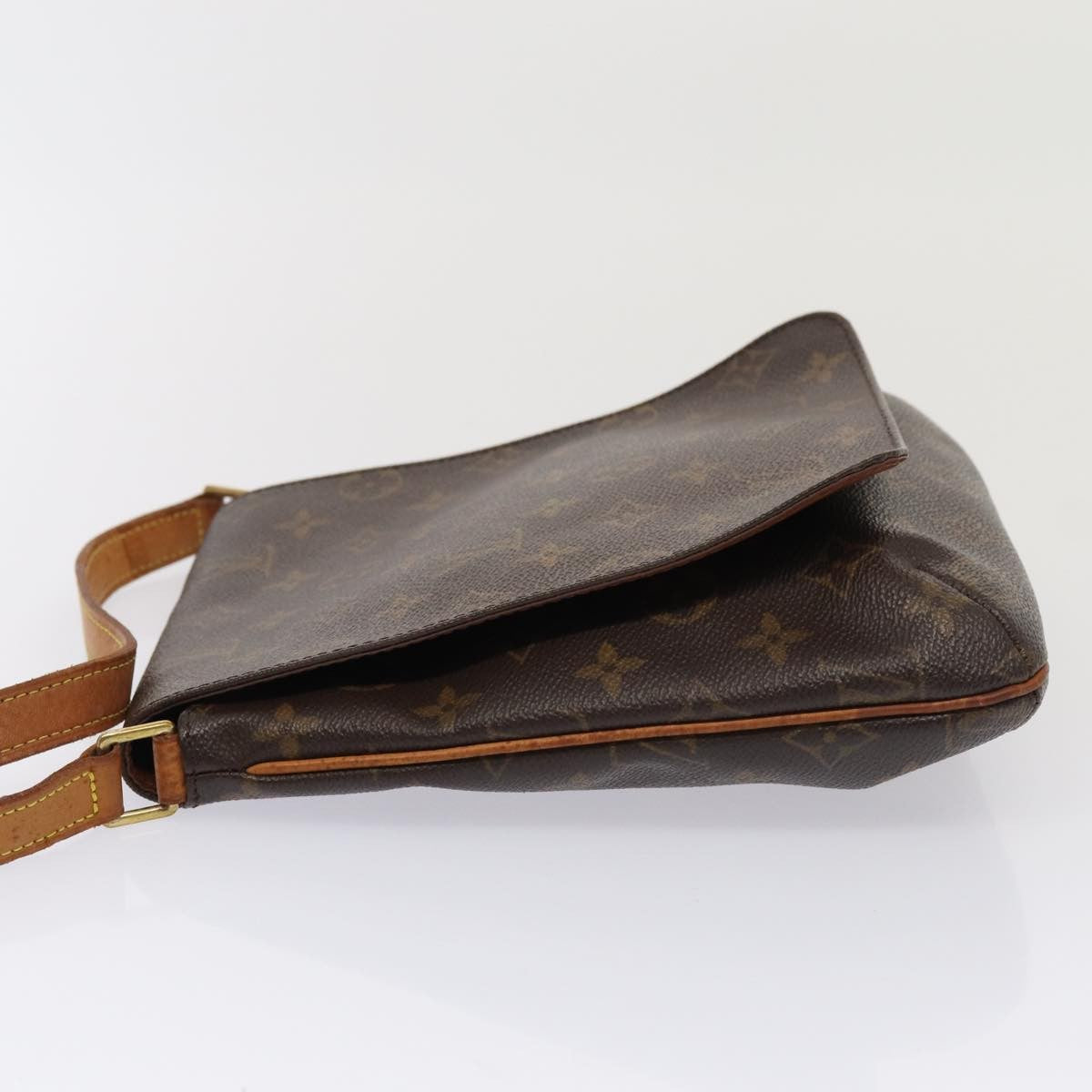 Louis Vuitton Musette Monogram Canvas Brown Canvas Shoulder Bag Bag (Pre-Owned)