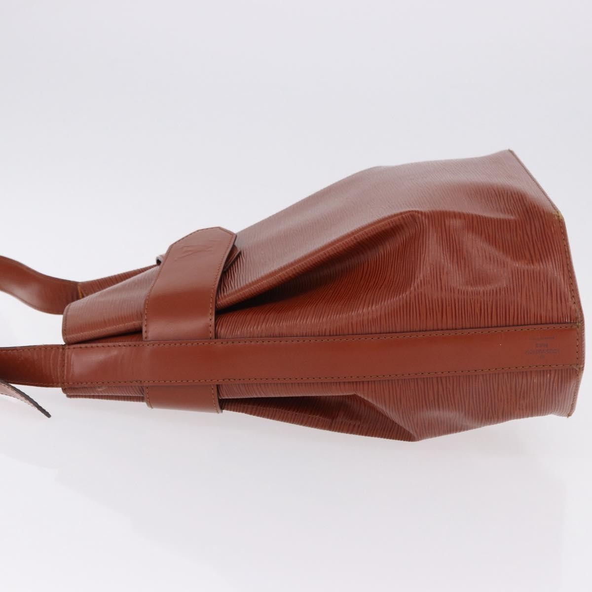 Louis Vuitton Vintage Sac D'epaule Epi Leather Brown Leather Shoulder Bag Bag (Pre-Owned)