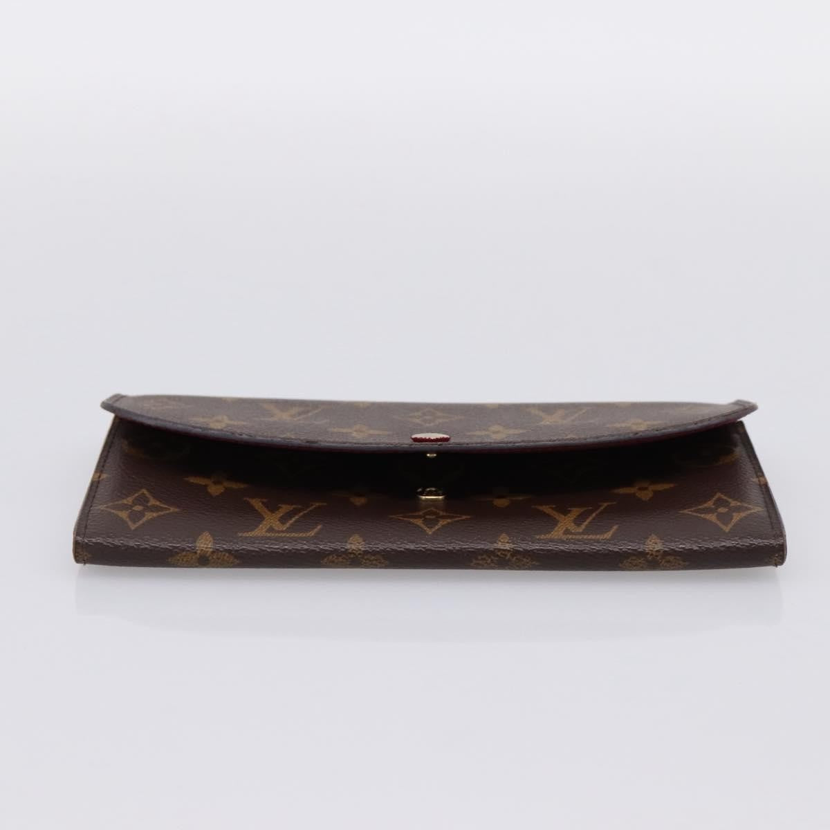 Louis Vuitton Emilie Monogram Canvas Brown Canvas Wallets Accessory (Pre-Owned)