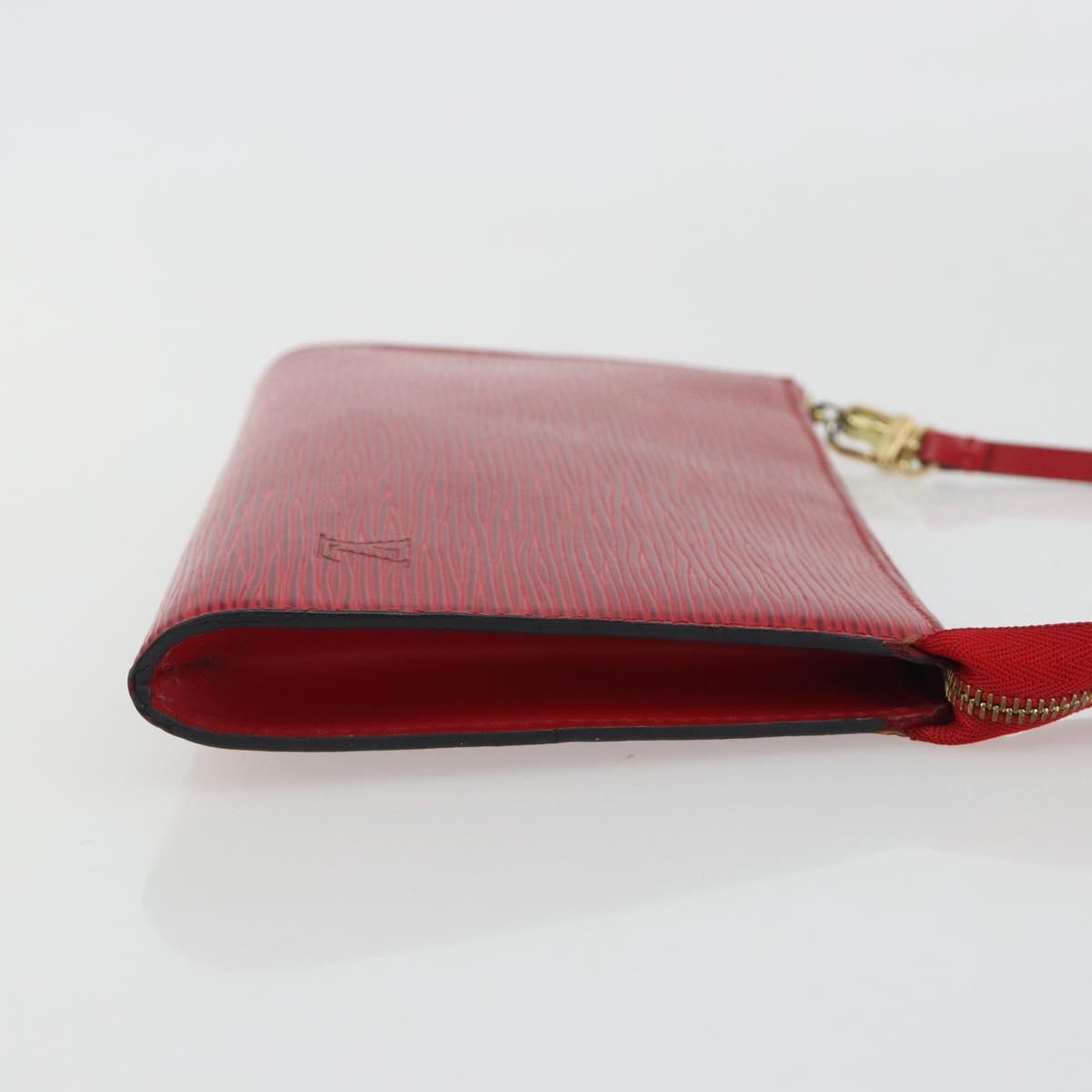 Louis Vuitton Pochette Accessoires Epi Red Leather Clutche & Pouche Bag (Pre-Owned)