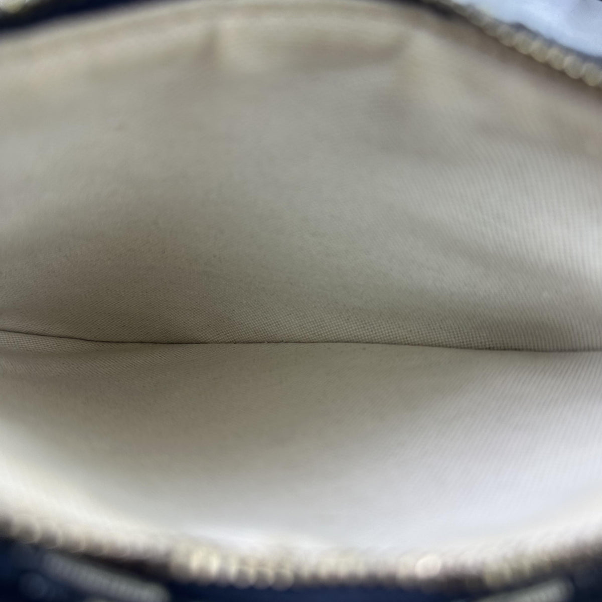 Christian Dior Saddle Oblique Canvas Blue Canvas Shoulder Bag Bag (Pre-Owned)