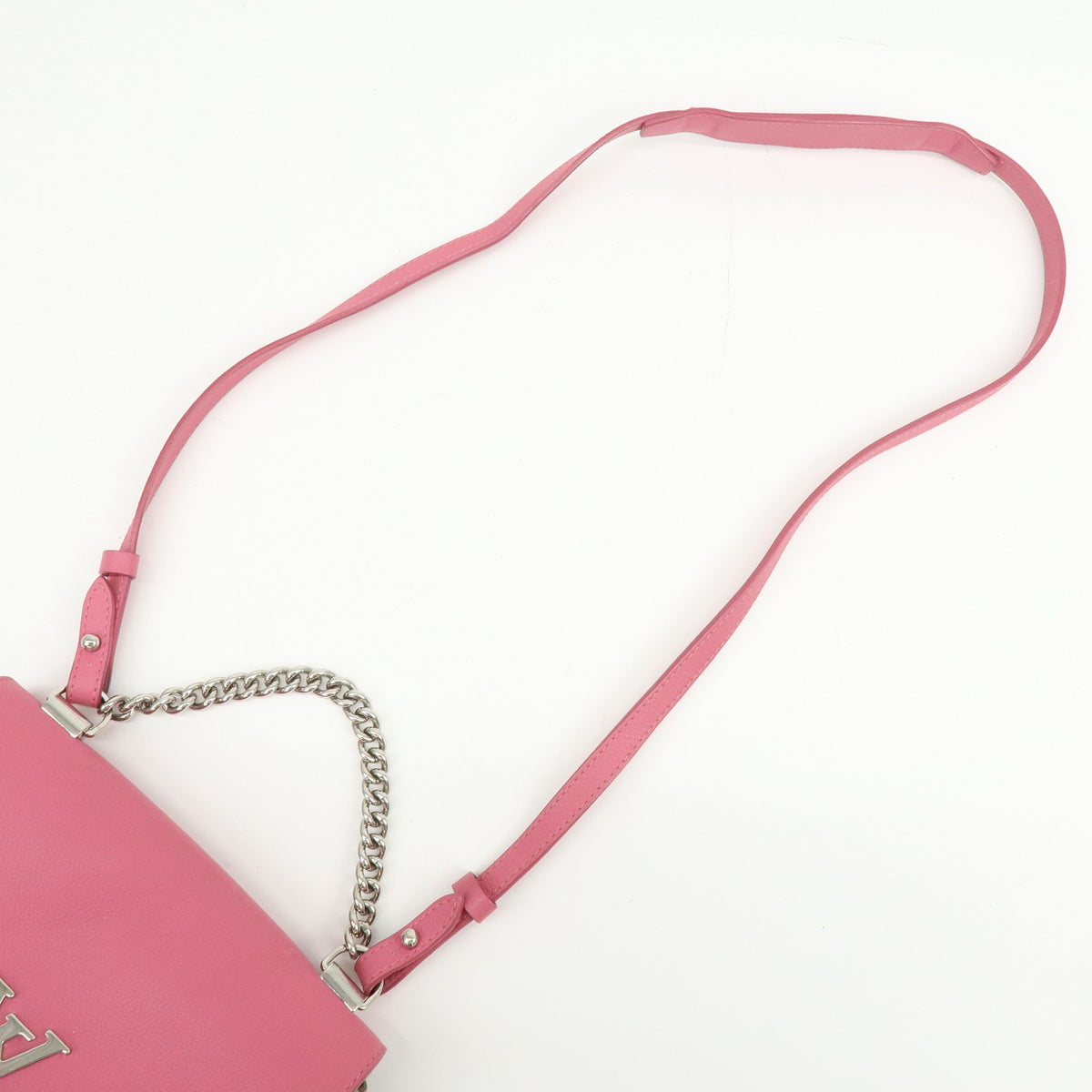 Louis Vuitton Lockme Ii Leather Pink Leather Shoulder Bag Bag (Pre-Owned)