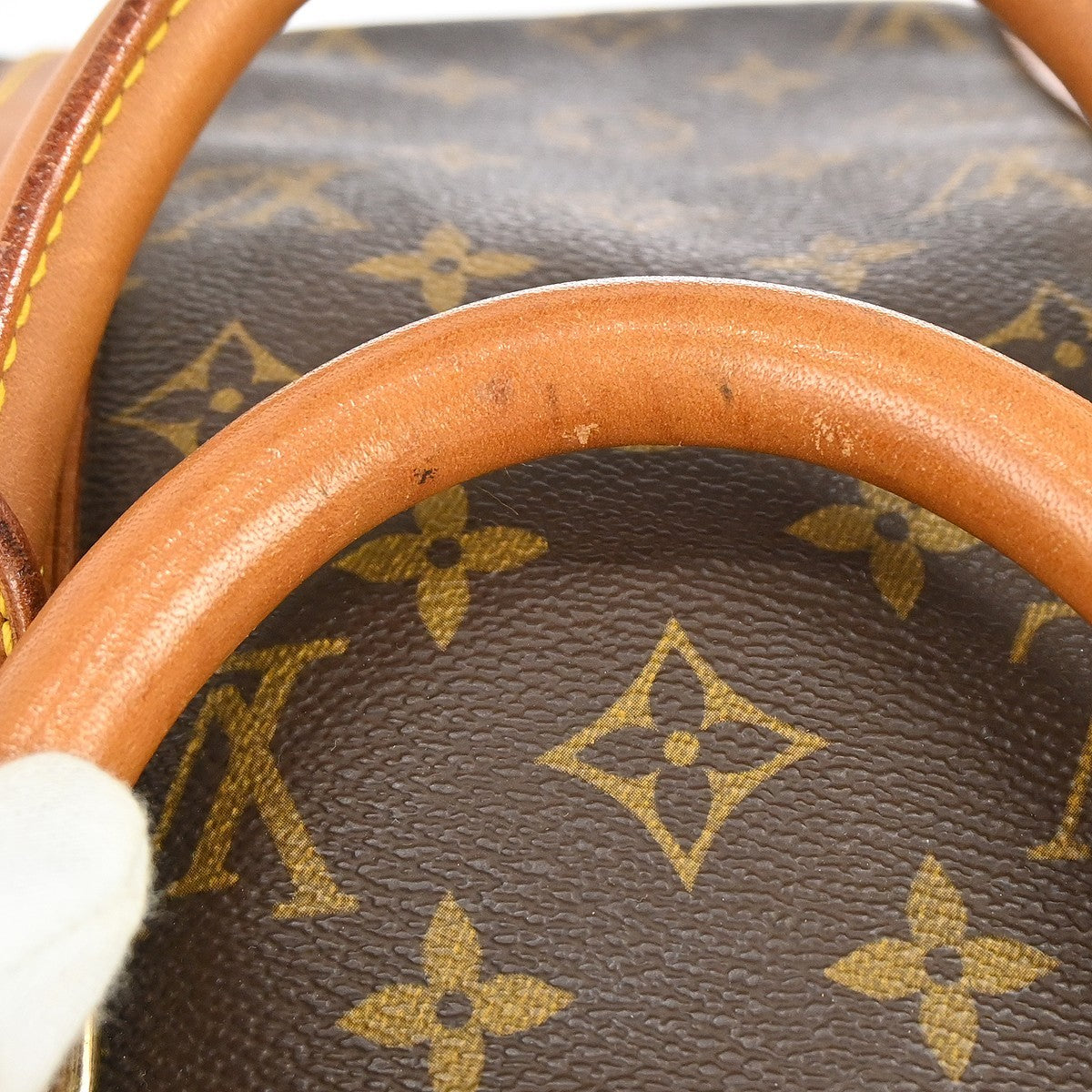 Louis Vuitton Keepall Monogram Canvas Brown Canvas Travel Bag Bag (Pre-Owned)