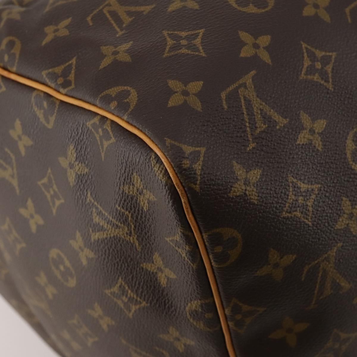 Louis Vuitton Keepall Monogram Canvas Brown Canvas Travel Bag Bag (Pre-Owned)