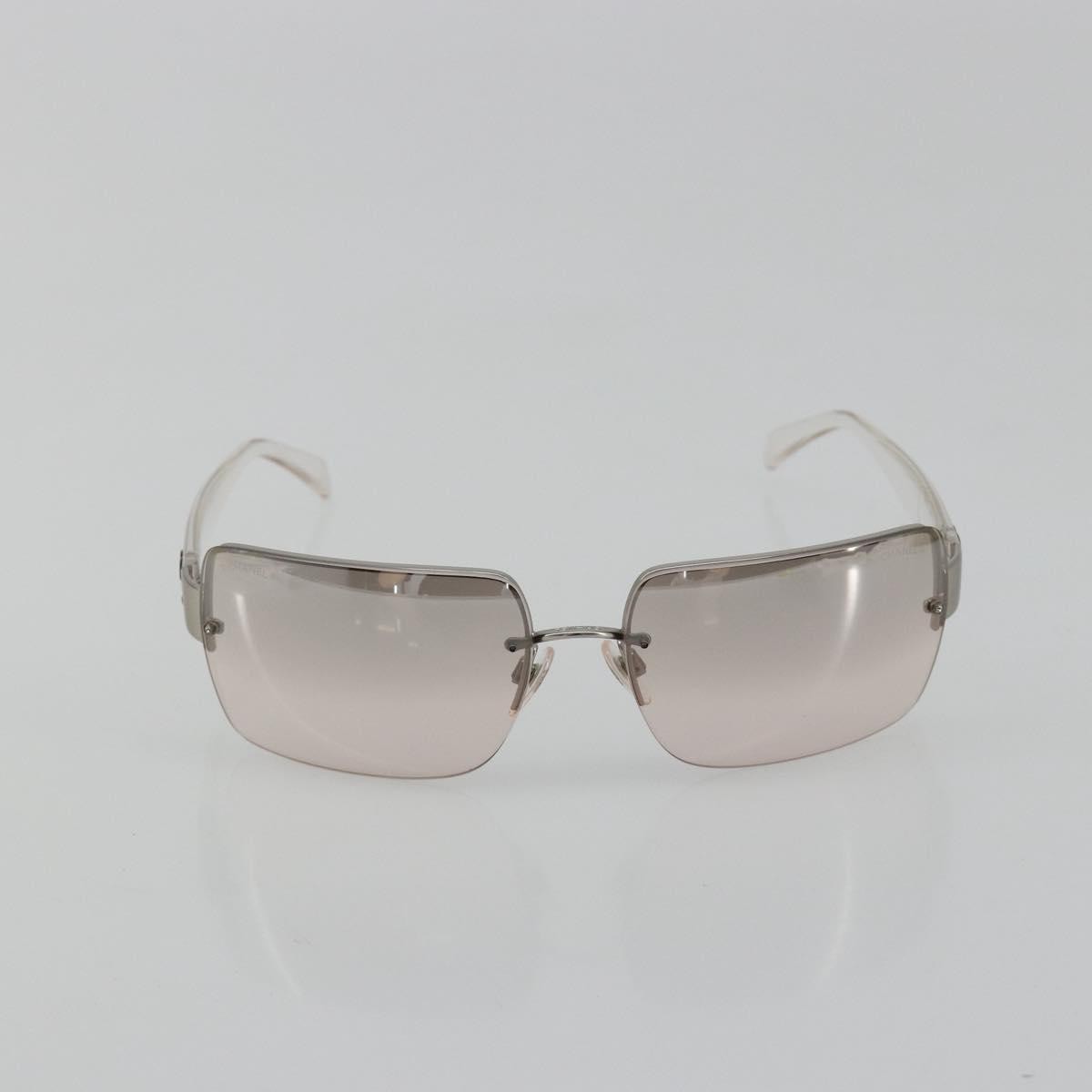 Chanel Logo Cc Plastic Clear Plastic Sunglasse Accessory (Pre-Owned)