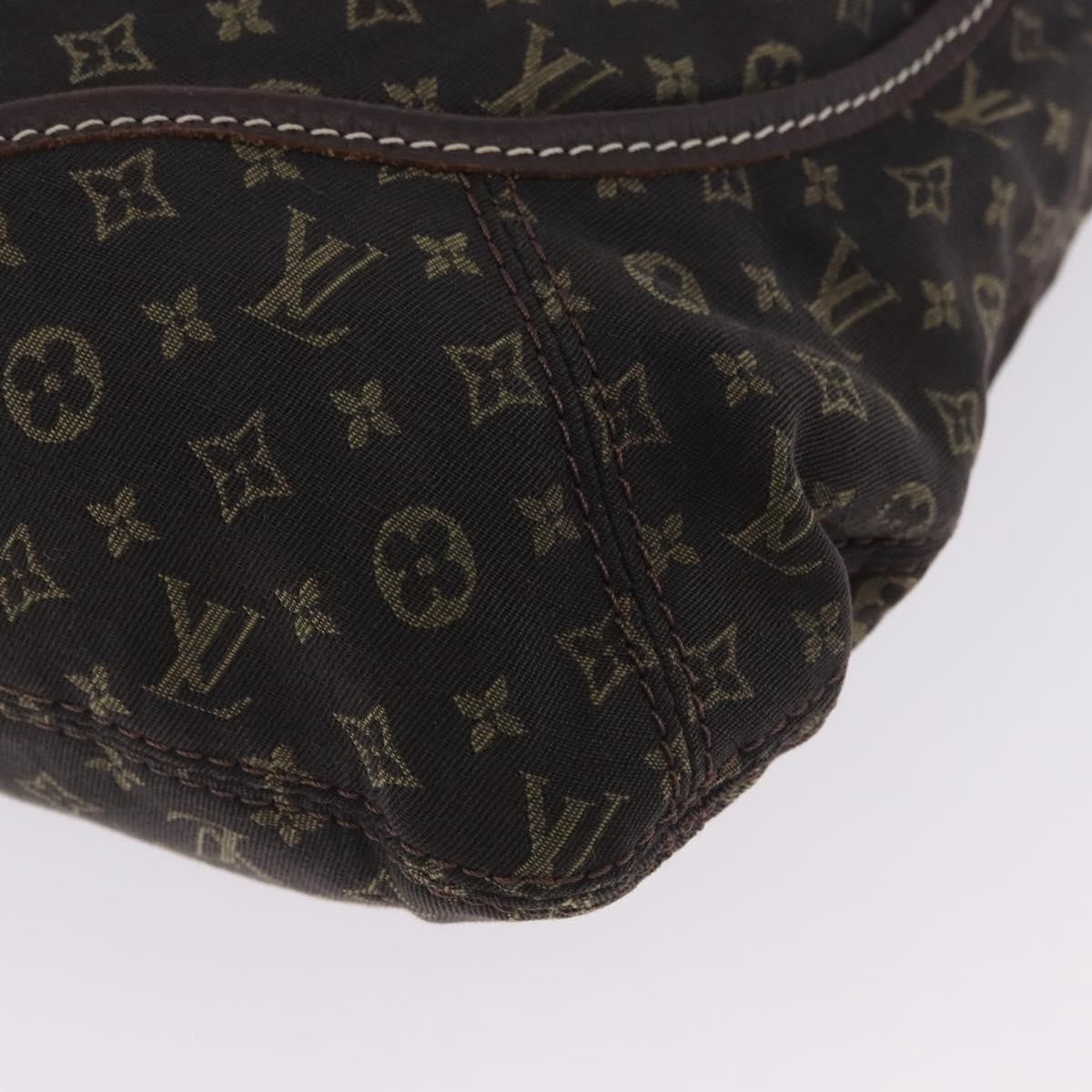 Louis Vuitton Manon Mini Lin Brown Canvas Handbag (Pre-Owned)