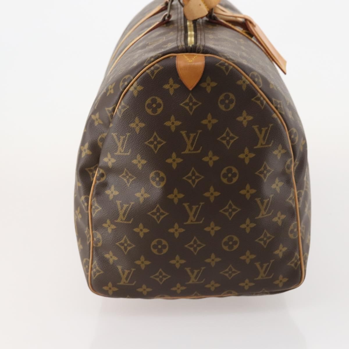 Louis Vuitton Keepall Monogram Canvas Brown Canvas Travel Bag Bag (Pre-Owned)