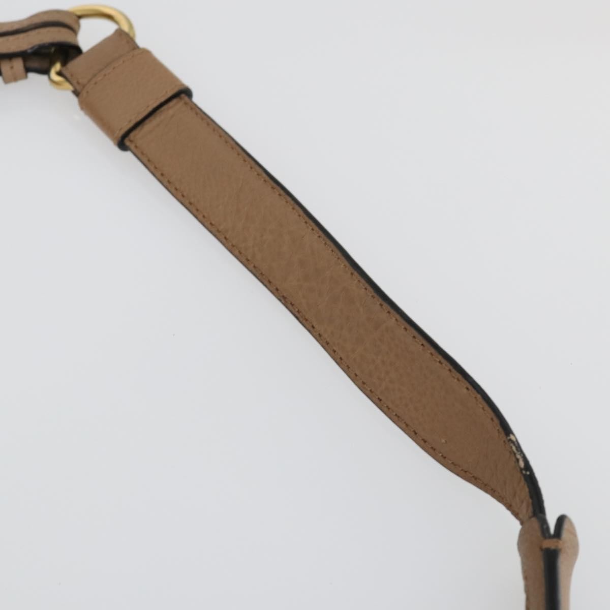 Chloe Elsie Convertible Satchel Leather Beige Leather Handbag (Pre-Owned)