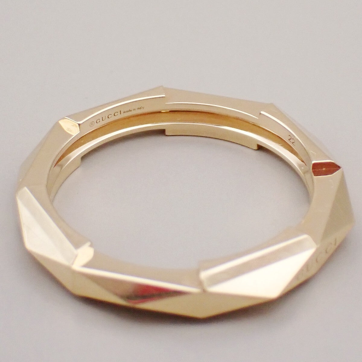 Gucci Link To Love Studded 18K Yellow Gold Gold Yellow_Gold Jewelry (Pre-Owned)