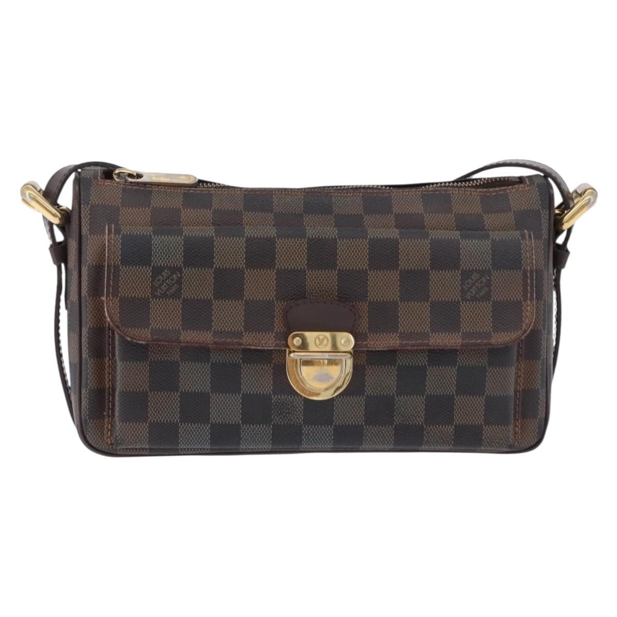 Louis Vuitton Ravello Damier Ebene Brown Canvas Shoulder Bag Bag (Pre-Owned)