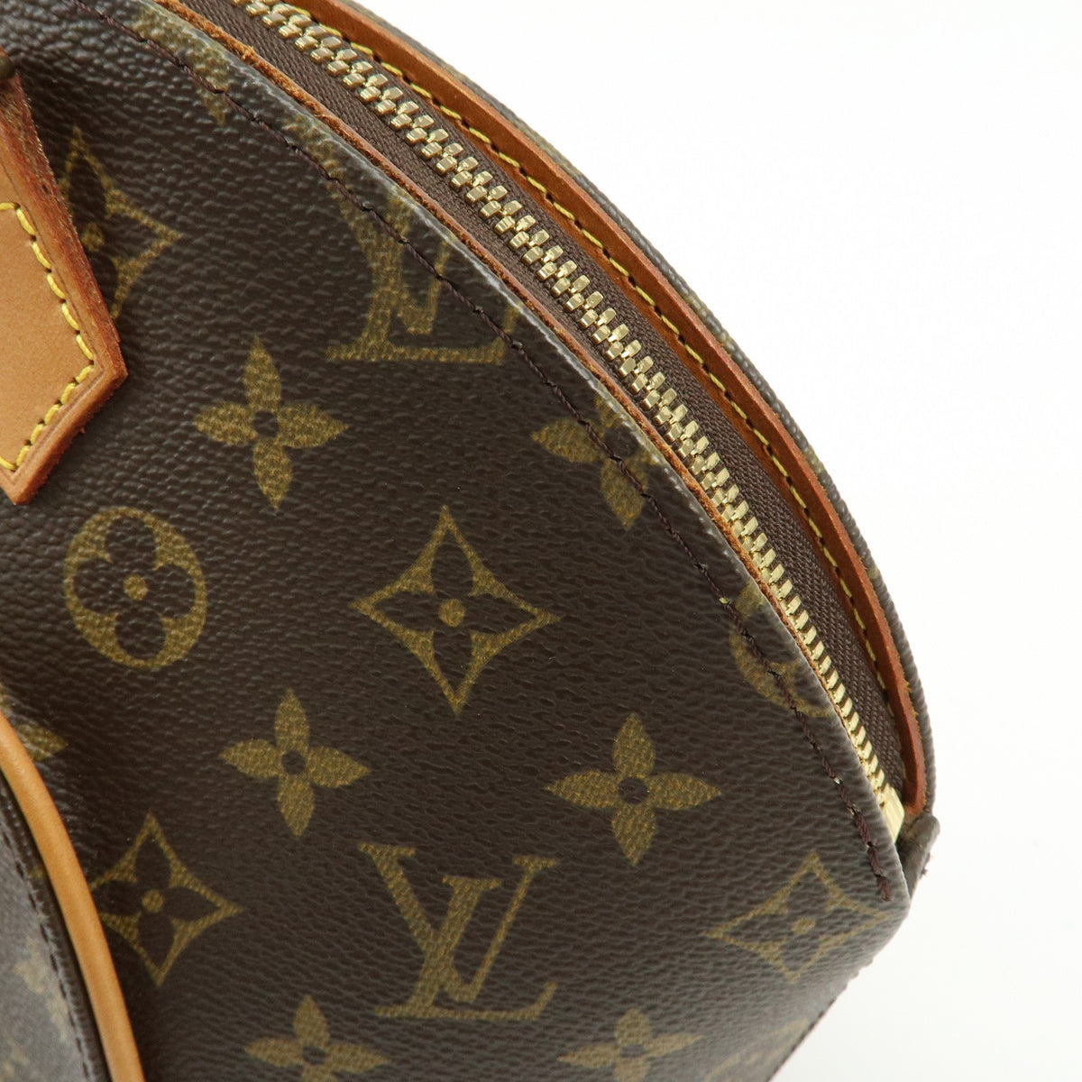 Louis Vuitton Ellipse Monogram Canvas Brown Canvas Handbag (Pre-Owned)