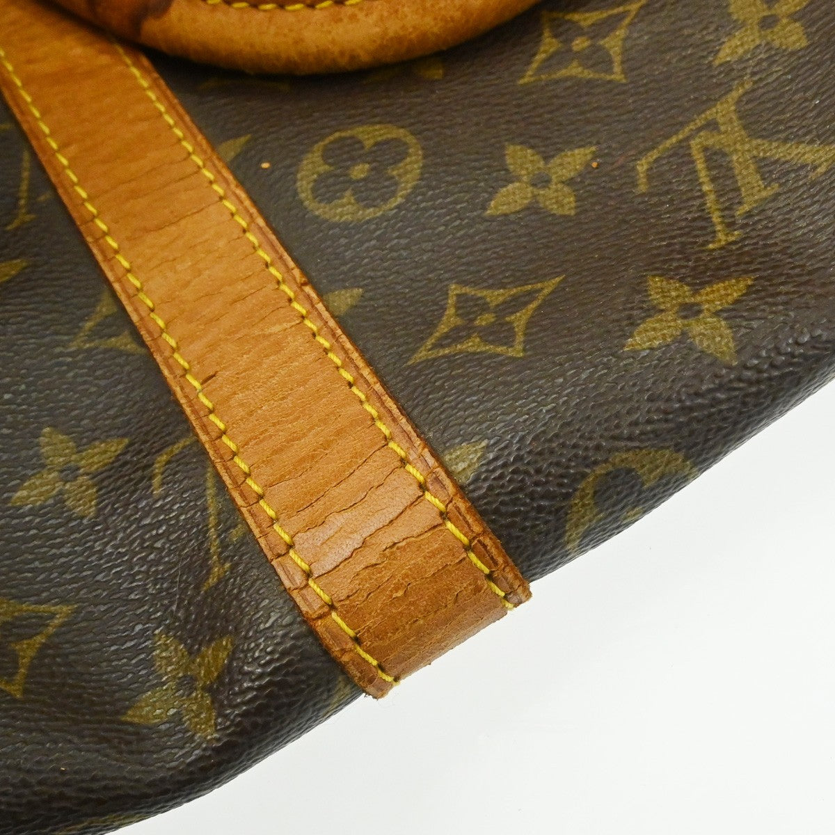 Louis Vuitton Keepall Monogram Canvas Brown Canvas Travel Bag Bag (Pre-Owned)