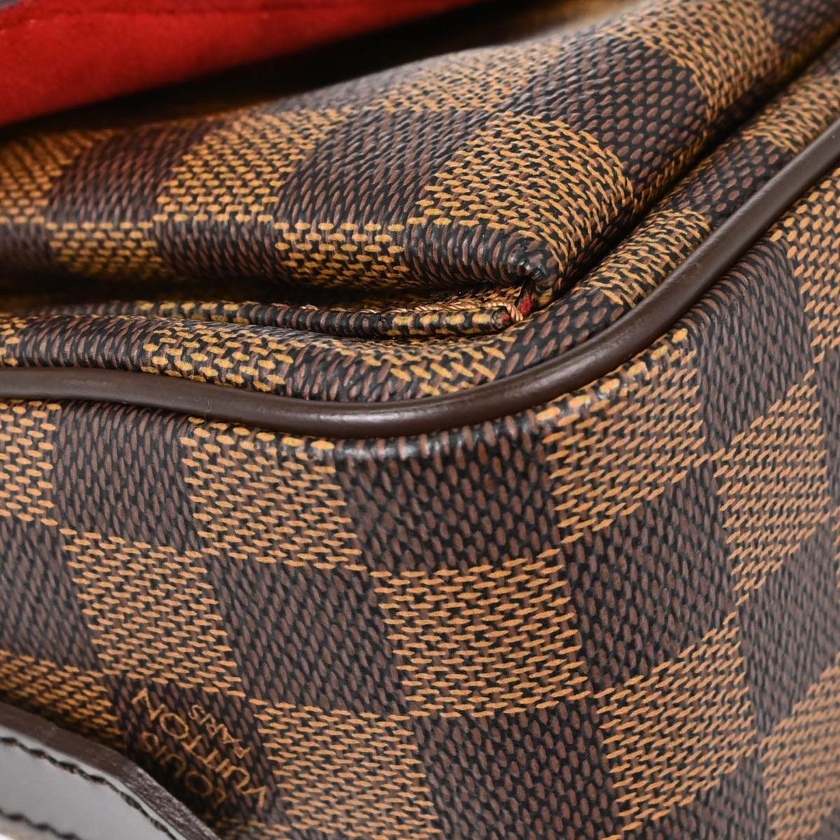 Louis Vuitton Ravello Damier Brown Canvas Handbag (Pre-Owned)