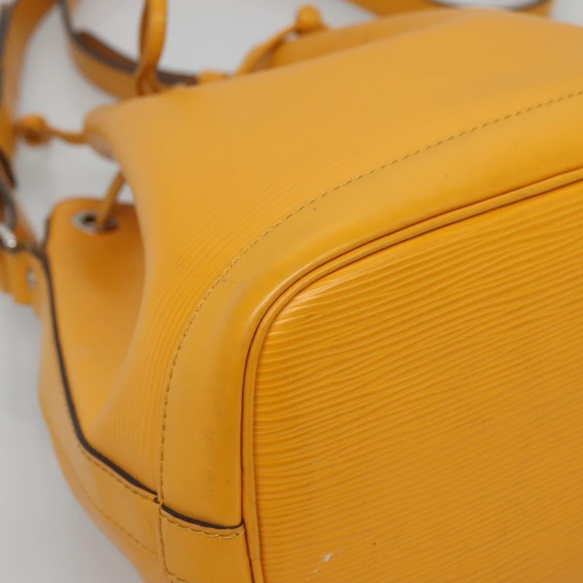 Louis Vuitton Petit Noe Nm Epi Leather Yellow Leather Shoulder Bag Bag (Pre-Owned)