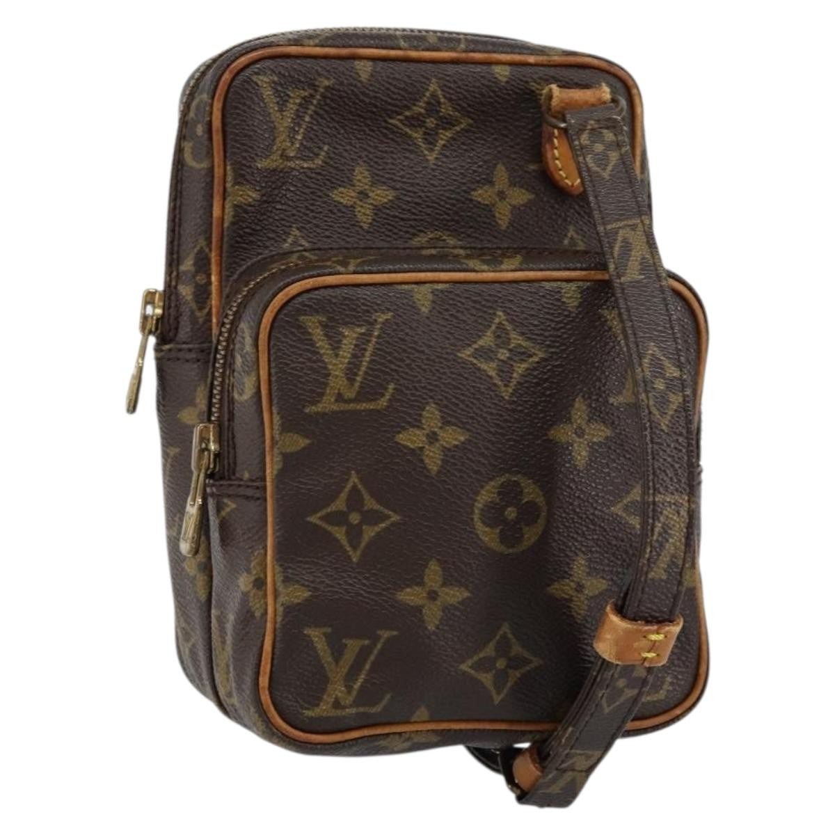 Louis Vuitton Amazone Monogram Canvas Brown Canvas Shoulder Bag Bag (Pre-Owned)
