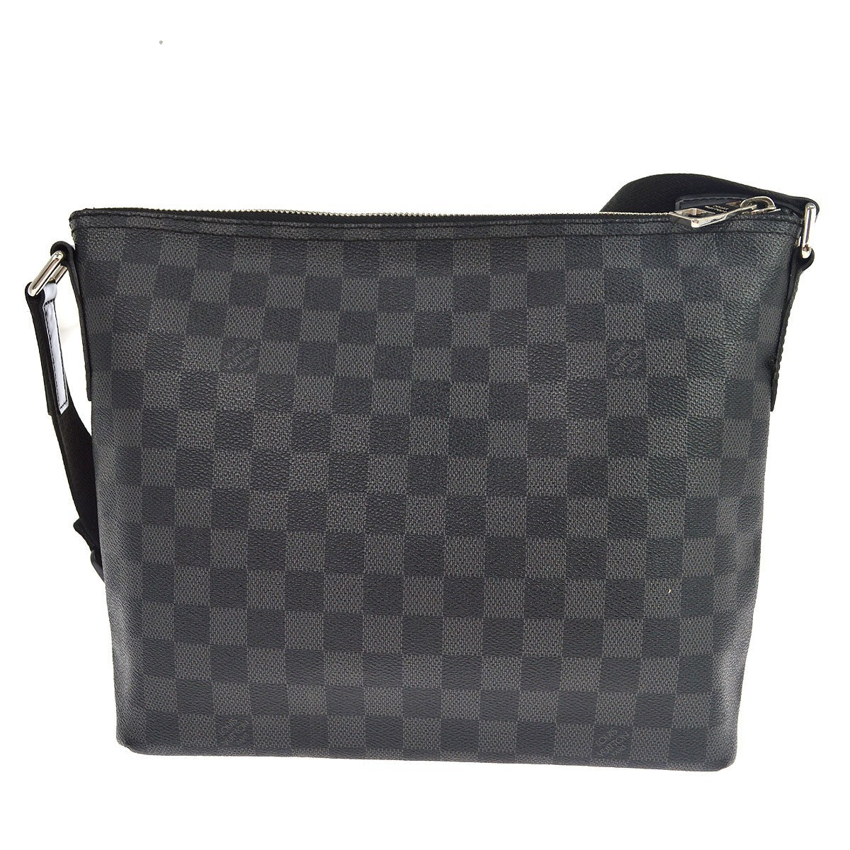 Louis Vuitton Mick Messenger Damier Graphite Black Canvas Handbag (Pre-Owned)