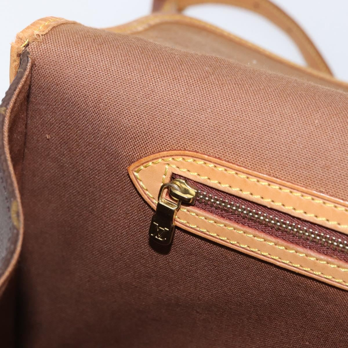 Louis Vuitton Beverly Monogram Canvas Brown Canvas Briefcase Bag (Pre-Owned)