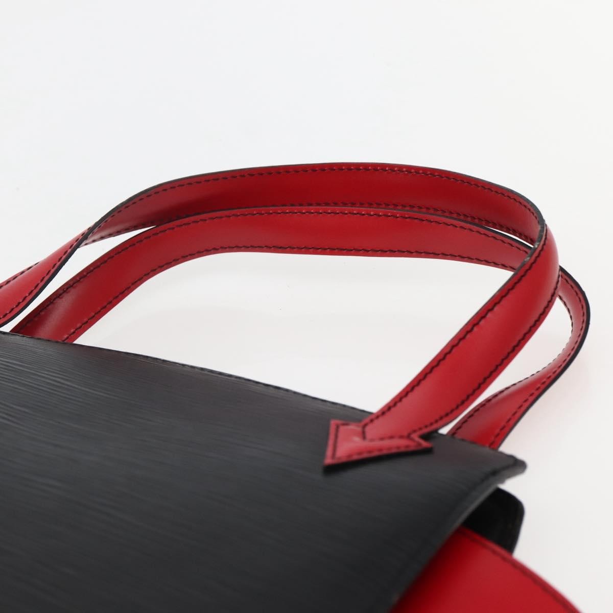 Louis Vuitton Varenne Epi Leather Black Leather Handbag (Pre-Owned)