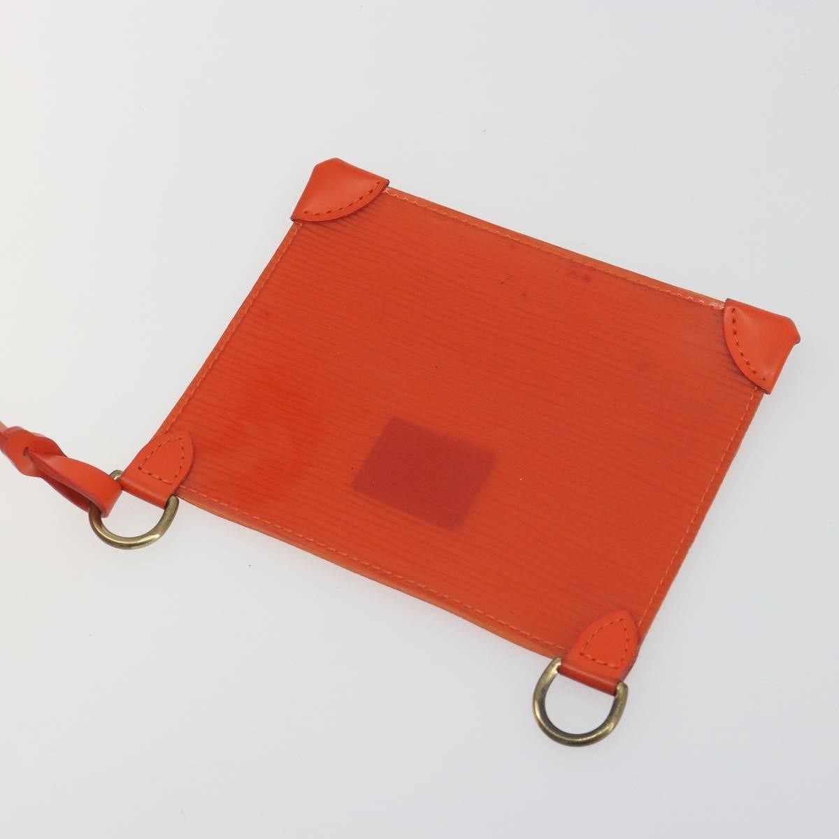 Louis Vuitton Plage Lagoon Bay Vinyl Epi Leather Orange Leather Tote Bag Bag (Pre-Owned)