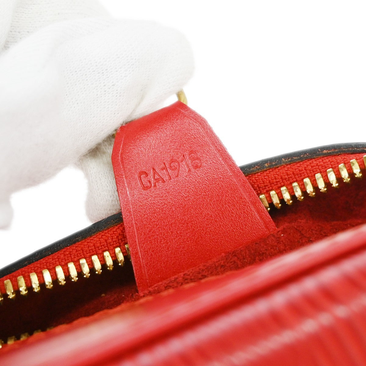 Louis Vuitton Voltaire Epi Leather Red Leather Shoulder Bag Bag (Pre-Owned)