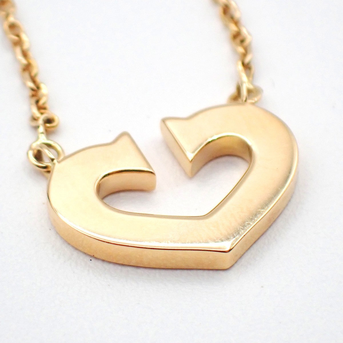 Cartier C Heart De Cartier Pendant 18K Yellow Gold Gold Yellow_Gold Necklace Jewelry (Pre-Owned)