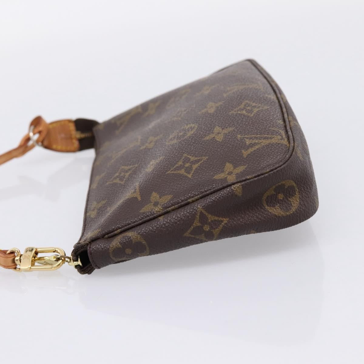 Louis Vuitton Pochette Accessoires Nm Monogram Canvas Brown Canvas Clutche & Pouche Bag (Pre-Owned)