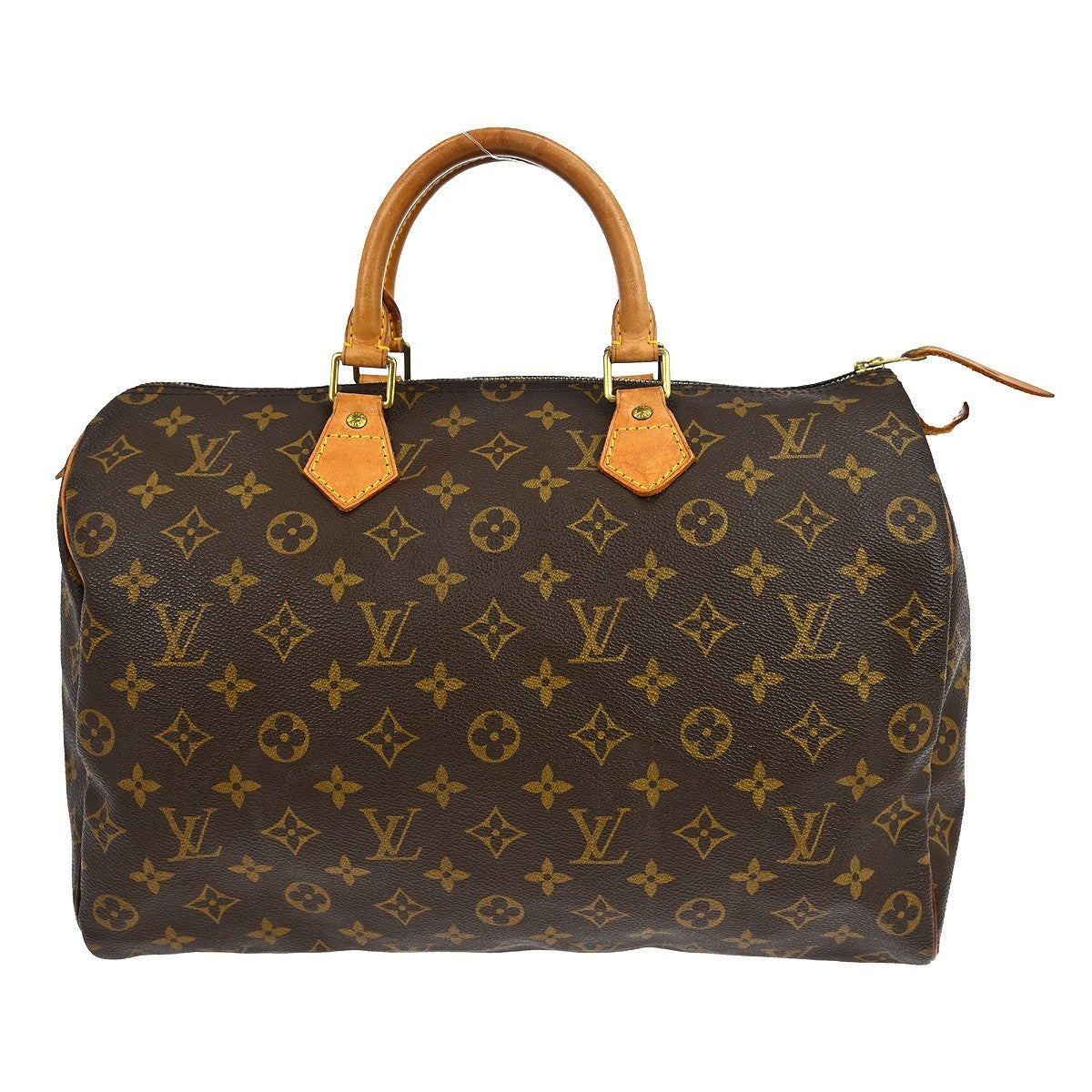 Louis Vuitton Speedy Monogram Canvas Brown Canvas Handbag (Pre-Owned)