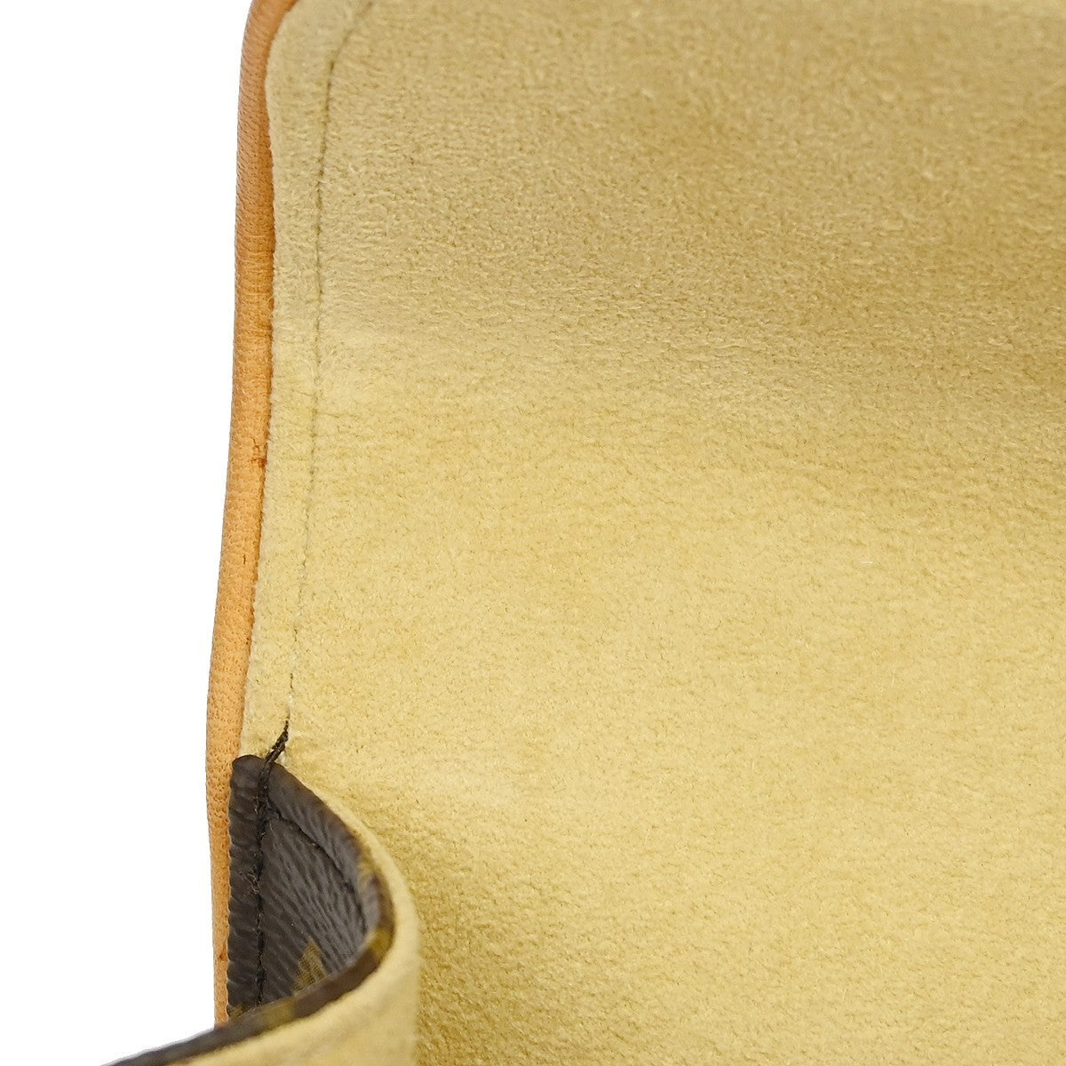 Louis Vuitton Florentine Pochette Canvas Brown Canvas Clutche & Pouche Bag (Pre-Owned)