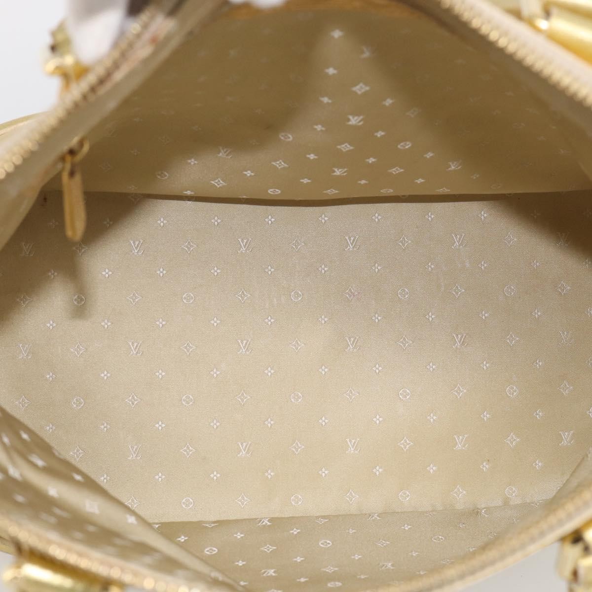 Louis Vuitton Suhali Lockit Leather Gold Leather Handbag (Pre-Owned)