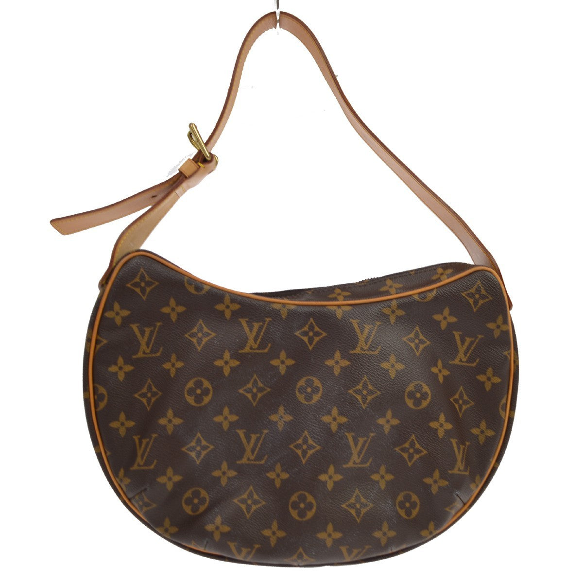 Louis Vuitton Croissant Monogram Canvas Brown Canvas Handbag (Pre-Owned)
