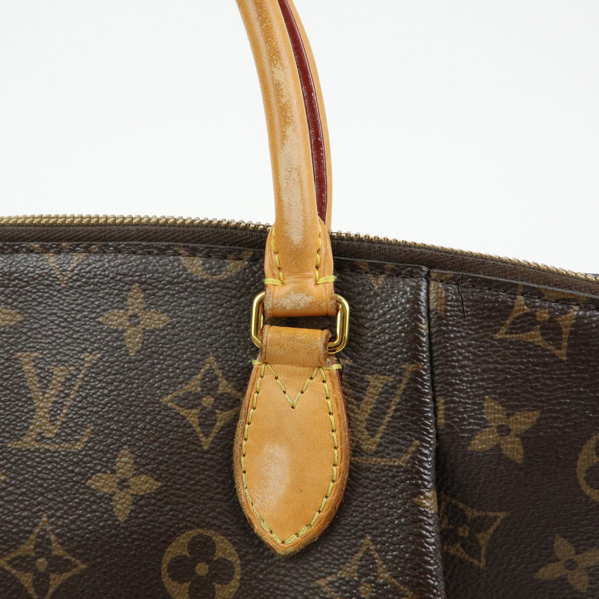 Louis Vuitton Turenne Monogram Canvas Brown Canvas Handbag (Pre-Owned)