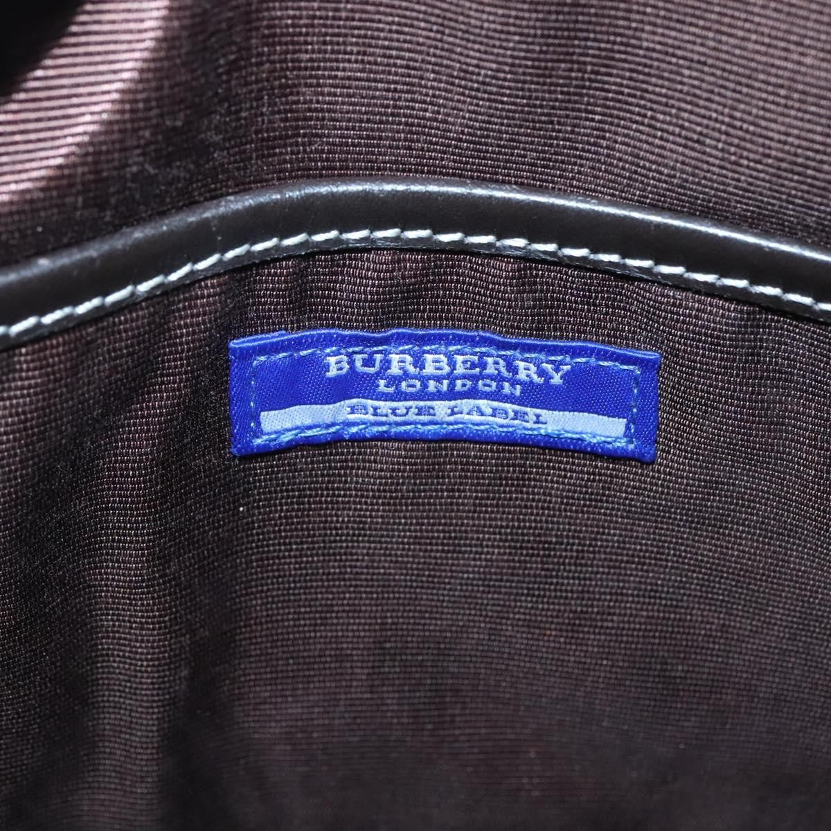 Burberry Nova Check Blue Label Canvas Pink Canvas Shoulder Bag Bag (Pre-Owned)