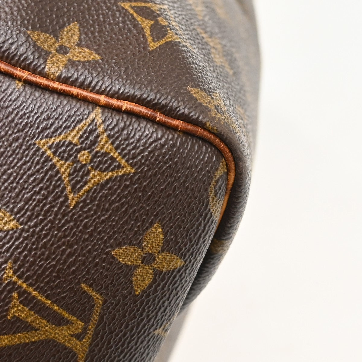 Louis Vuitton Keepall Bandouliere Monogram Canvas Brown Canvas Travel Bag Bag (Pre-Owned)