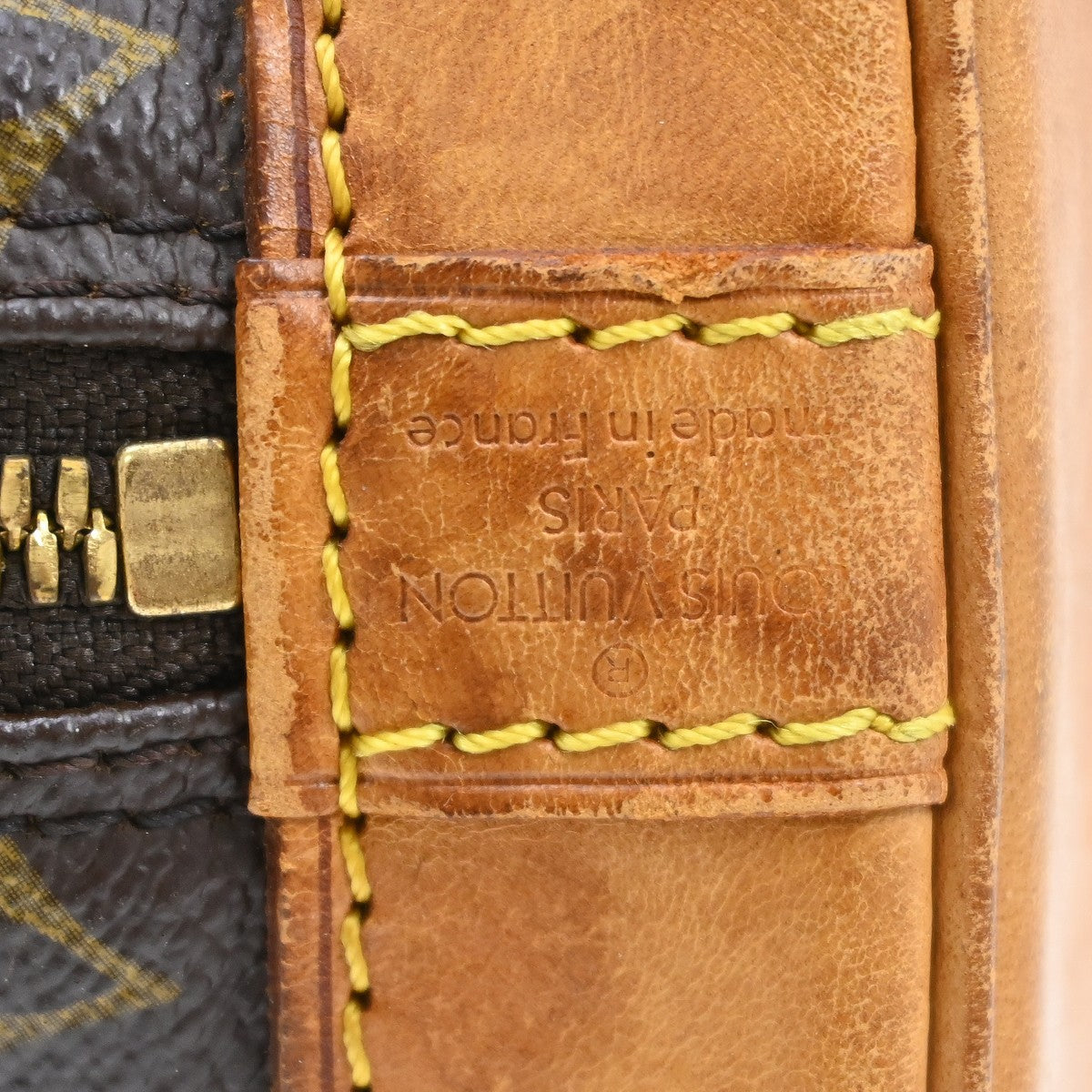 Louis Vuitton Alma Monogram Canvas Brown Canvas Handbag (Pre-Owned)