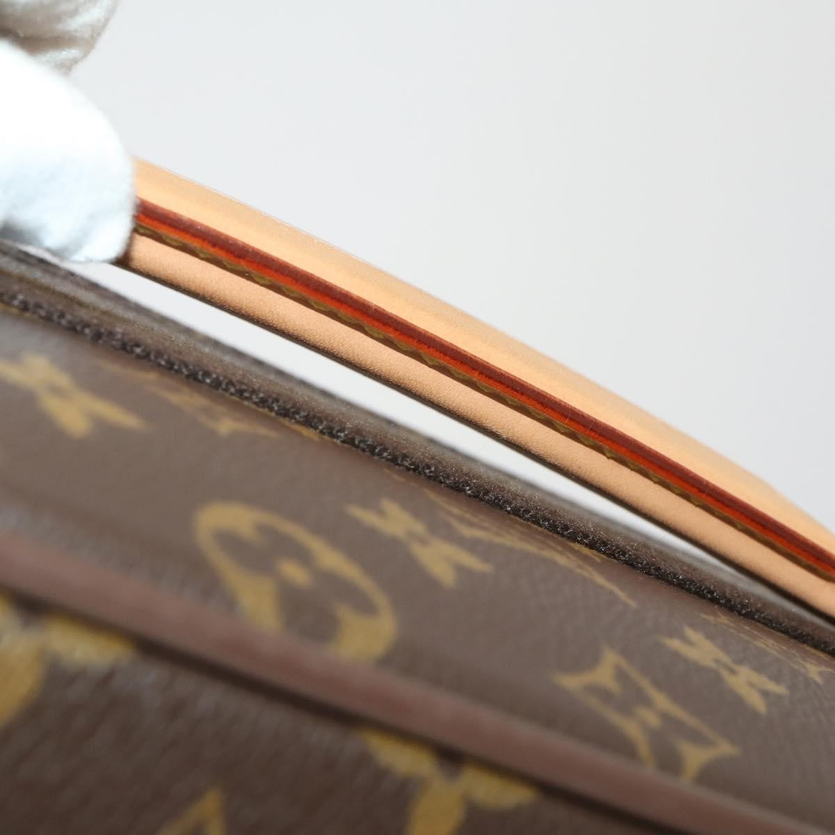 Louis Vuitton Pegase Luggage Monogram Canvas Brown Canvas Travel Bag Bag (Pre-Owned)