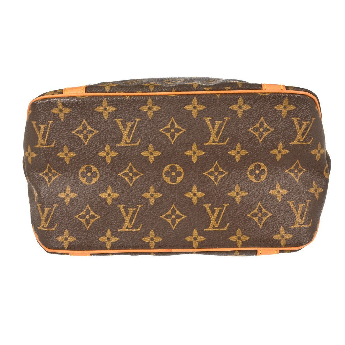 Louis Vuitton Shopping Sac Monogram Canvas Brown Canvas Tote Bag Bag (Pre-Owned)